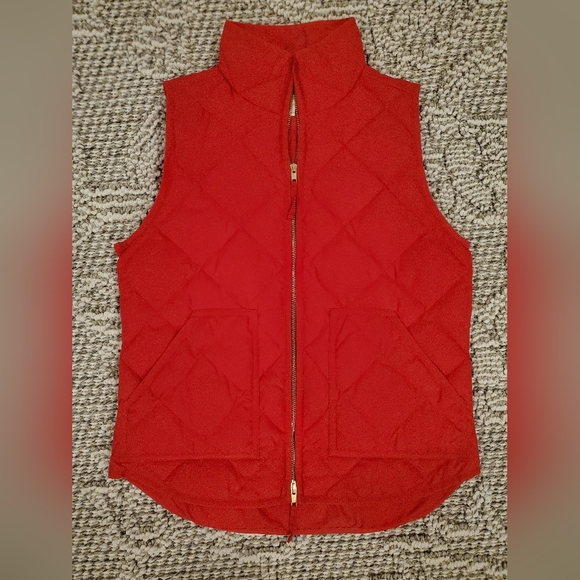 J. Crew Vest in Red, Size Small - Picture 1 of 6